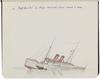 Carnet de dessins, 70 images de bateaux, 1915