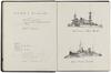 Carnet de dessins, navires de guerre, 1915 page 8