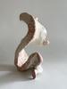 daniel Boursin, faience, "slither white and pink" , 2023