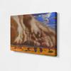Julie Polidoro, ORANGE DUST STORM — 2023, vue bord droit