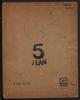 carnet n°5 de jean lerat 4579 — 1960