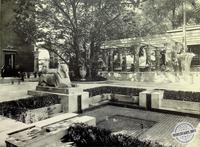 3. Pavillon de l'Egypte, vue d'une cour intérieure