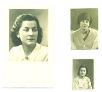 3 photos identité Daria jeune