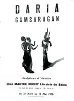 Affiche exposition chez Marthe Nochy