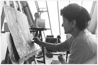 Photo Atelier Daria Gamsaragan Square Henri Delormel, Paris 1977