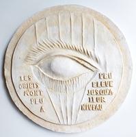 Brasssai revers Plâtre D=31 cm © Collection Daria Gamsaragan Estate