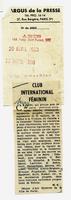 Club international féminin 1960 Arts