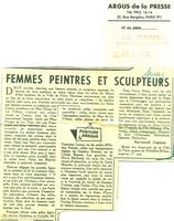 Club international féminin 1960 Le Figaro