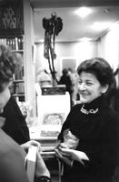 Daria Gamsaragan à l'Exposition à la Librairie Marthe Nochy 1970-2