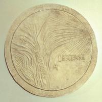 De l'angoisse à l'extase Plâtre D=31 cm 