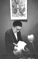 Exposition chez Marthe Nochy 1970 Margareta Cosaceanu-Lavrillier, amie et sculptrice