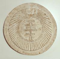 Nefertiti revers Plâtre D=27 cm © Collection Daria Gamsaragan Estate