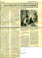 Nouvelles d'Alexandrie 1985