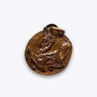 Pendentif capricorne cuivre - collection DG estate