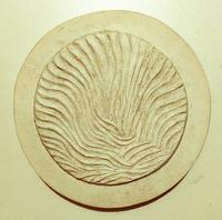 Vagues Plâtre D=17 cm © Collection Daria Gamsaragan Estate