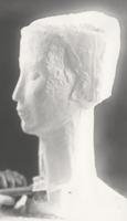 Buste taille directe pierre (marbre) 1932 (photo Alban)