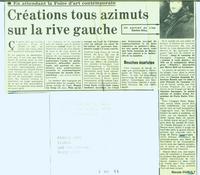 Critique Nicole Duault dans France Soir Tiercé 1984