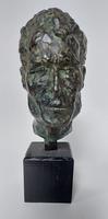 Emmanuel D'astier de la Vigerie Bronze vert face (1) 