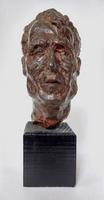 Emmanuel D'astier de la Vigerie Bronze marron face (1) 