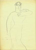 Femme corps déhanché portant un sac sur son épaule Dessin calque 4 