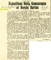 Gamsaragan et Bartau 1929
