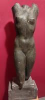 Le torse moulage plâtre noirci (1) H=74 cm hors socle 