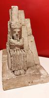 Maquette en plâtre pour un monument ou une fontaine (2) Le temple d'Abou Simbel a peut-être servi d'inspiration 