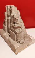Maquette en plâtre pour un monument ou une fontaine (3) 