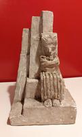 Maquette en plâtre pour un monument ou une fontaine (4) 