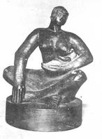 Maternité égyptienne 1933 (bronze)