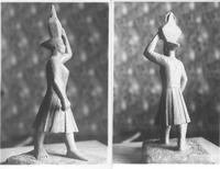 Porteuse d'eau (2 vues) Photo Shahen Alexandrie 1930