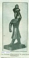 Porteuse d'eau Bronze (Le dimanche illustré, Alexandrie, Février 1930)