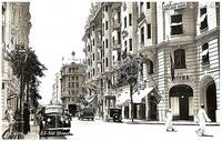 Rue Kasr-el-Nil au Caire 1930