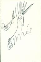 Carte de voeux licorne, Bonne Année (11,5x17,5 cm) 