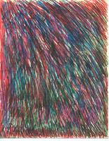 Dessin série feutre dominante rouge 10x21 cm 