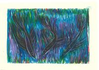 Dessin série poissons feutre 8x12 cm 