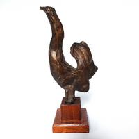 Oiseau bronze marron (1) 