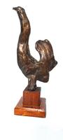 Oiseau bronze marron (2) 