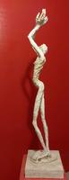 Orante (1) Plâtre, H=92 cm sans le socle 