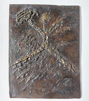 Plaque Rêve de Prométhée, 1 bronze marron 18 x 24 cm 