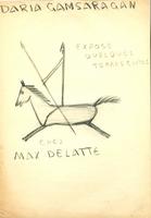 Projet affiche chez Max Delatte 