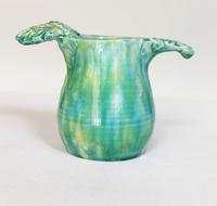 Sucrier céramique émaillée vert clair H=9 cm 