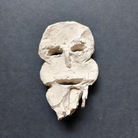 Tête du démon fragment plâtre