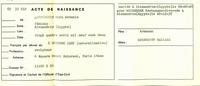 Acte de naissance naturalisation - 2