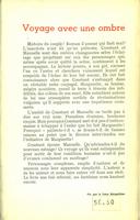 Anne Sarag Voyage avec une ombre, roman, couverture 2