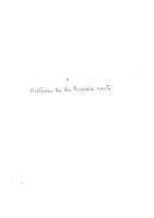 Histoire de la rivière verte 1, Couverture, (96 pages dactylographiées)