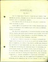 La fatalité du sang 1920, Couverture (182 pages, dactylographiées, dossier complet)