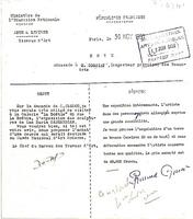 Raymond Goutal et Pierre Cognat janvier 1951 bis