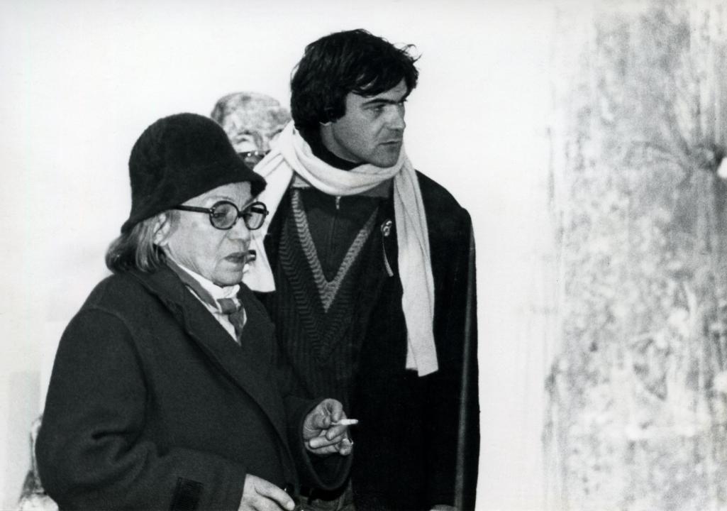 Isabelle Waldberg et Henri Foucault, 1983.