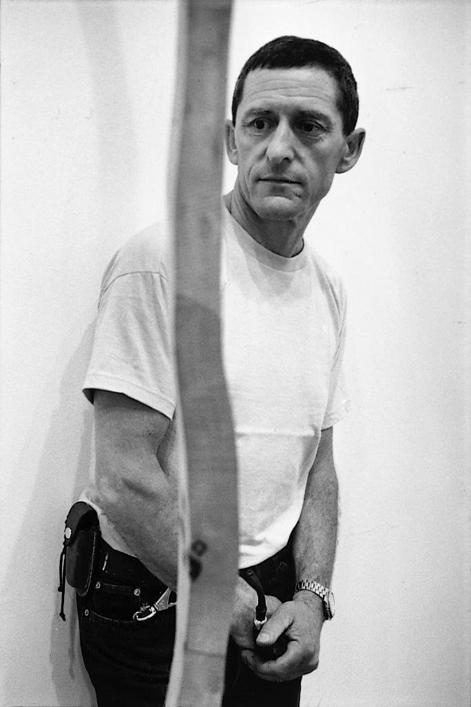 Portrait de Toni Grand, exposition au Centre Pompidou, Paris, 1986.